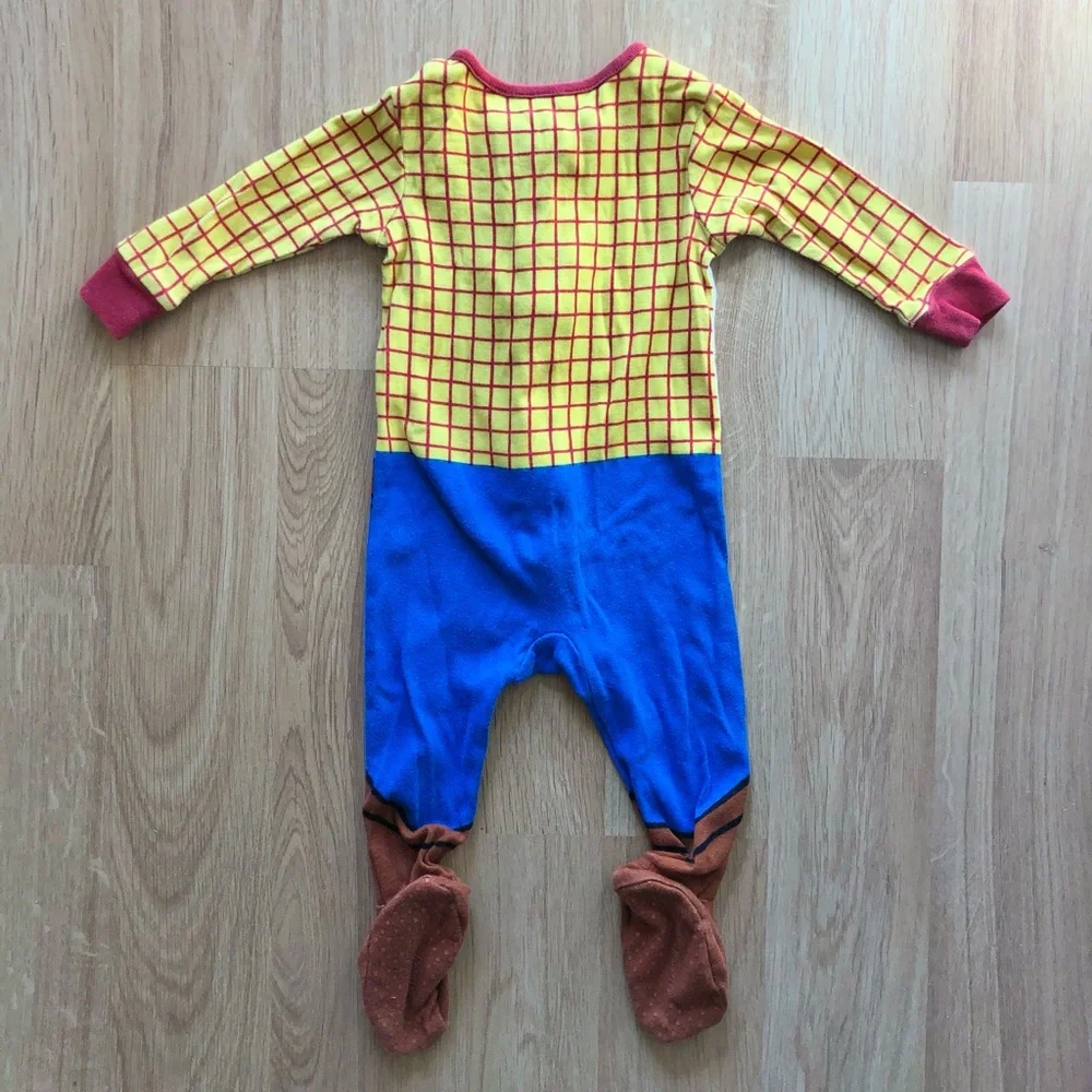 EUC Disney Baby Boy Pajamas-Toy Story, Woody Footie/Bodysuit/One Piece - Picture 2 of 6